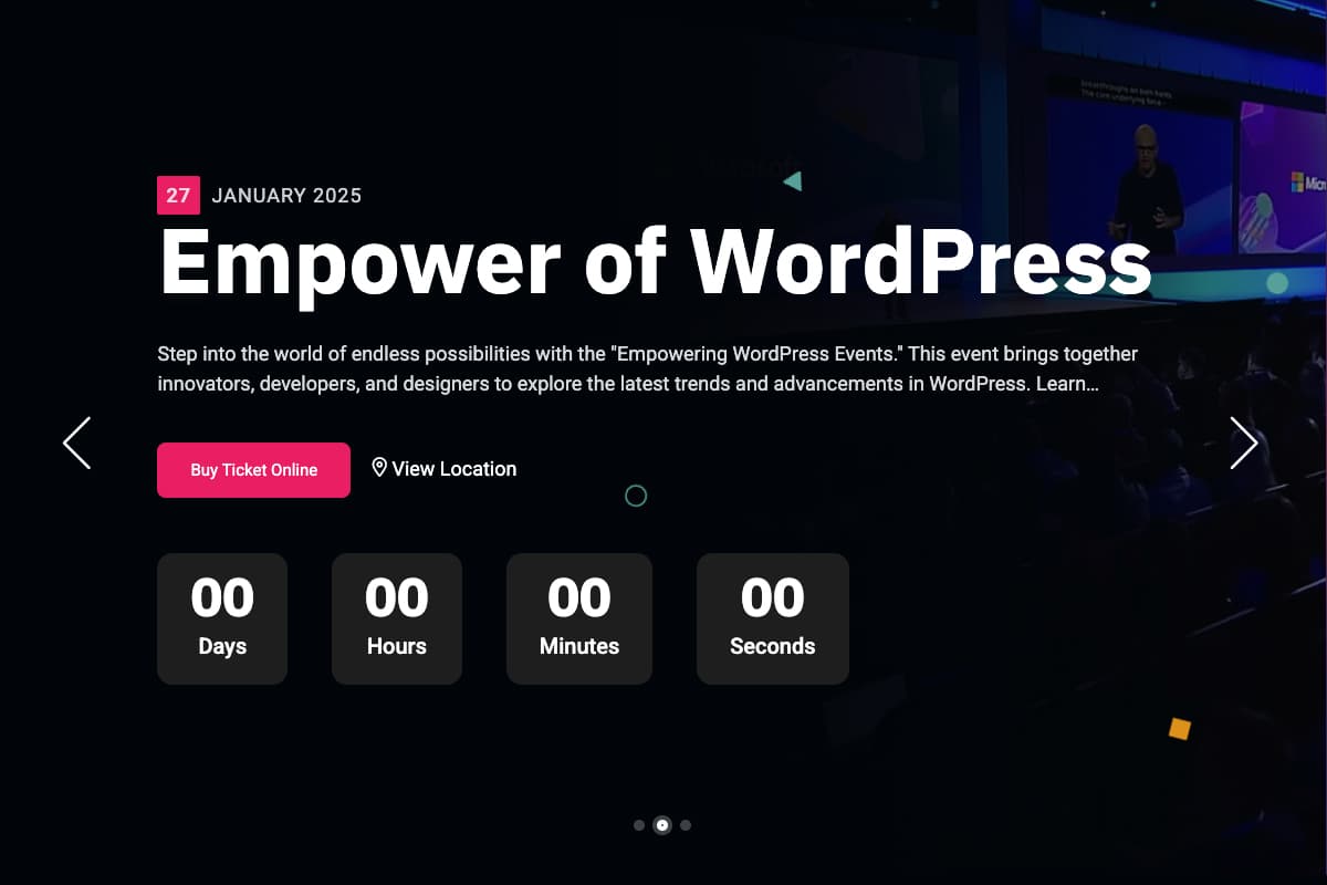 Event Calendar Demo 1